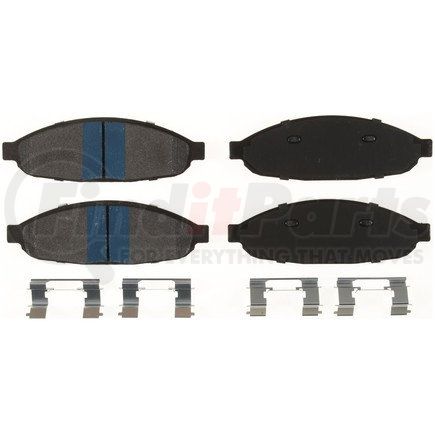 MKD997 by BENDIX - Semi-Met Disc Pad Set