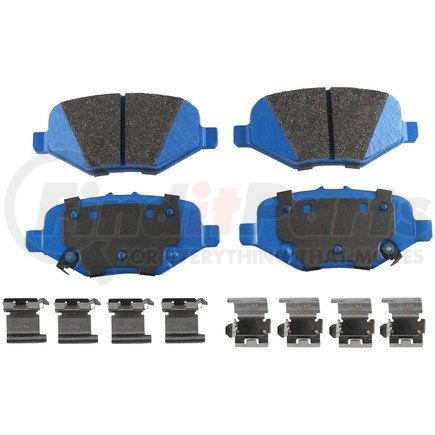 PBD1612 by BENDIX - POLICE DISC PAD SET