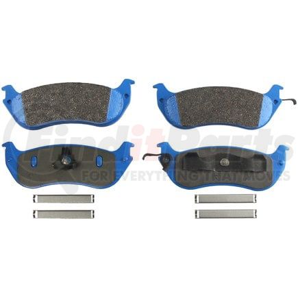 PBD674C by BENDIX - POLICE DISC PAD SET