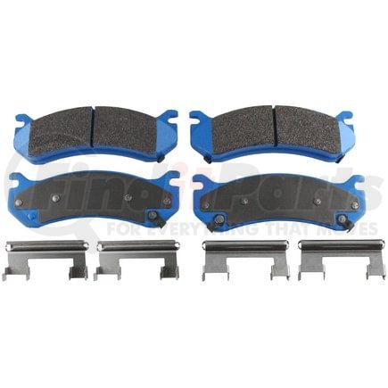 PBD785R by BENDIX - POLICE DISC PAD SET