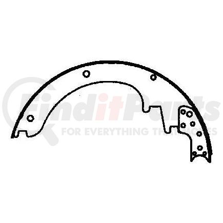 Bendix R361F Drum Brake Shoe Relined Shoe Set
