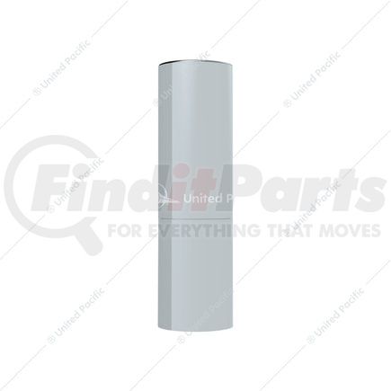 10371B by UNITED PACIFIC - Chrome Plastic 7.25" Tall Cylinder Wheel Lug Nut Cover, 33mm Thread-On