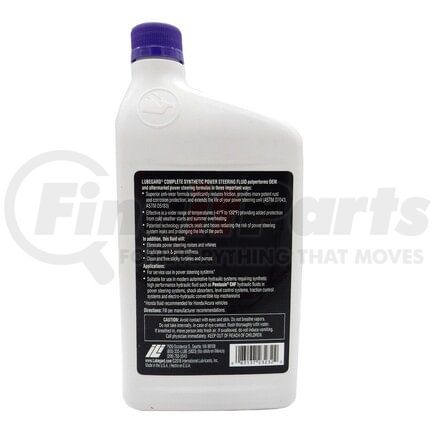 23232 by LUBE GARD PRODUCTS - Lubegard COMPLETE Synthetic Power Steering Fluid - 32oz