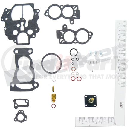 151091 by WALKER PRODUCTS - Walker Products 151091 Carb Kit - Aisan 2 BBL