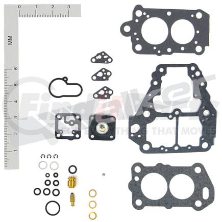 151099 by WALKER PRODUCTS - Walker Products 151099 Carb Kit - Mikuni/Solex 2 BBL; 32-35DIDTF