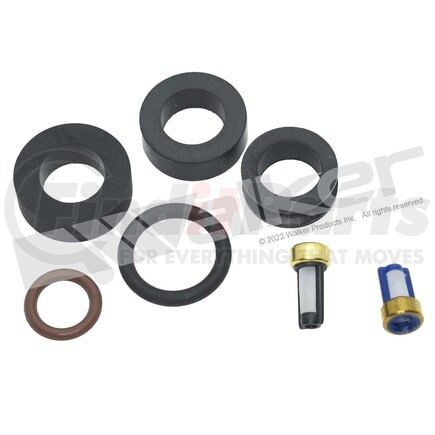 17091 by WALKER PRODUCTS - Walker Fuel Injector Seal Kits feature the most complete contents and highest quality components that meet or exceed original equipment specifications. Each kit includes detailed instructions sheets specific for the job.