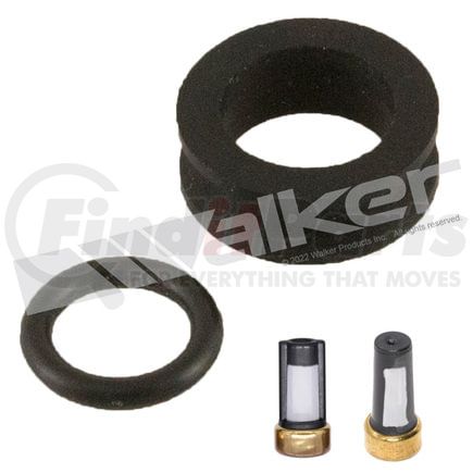 17097 by WALKER PRODUCTS - Walker Fuel Injector Seal Kits feature the most complete contents and highest quality components that meet or exceed original equipment specifications. Each kit includes detailed instructions sheets specific for the job.