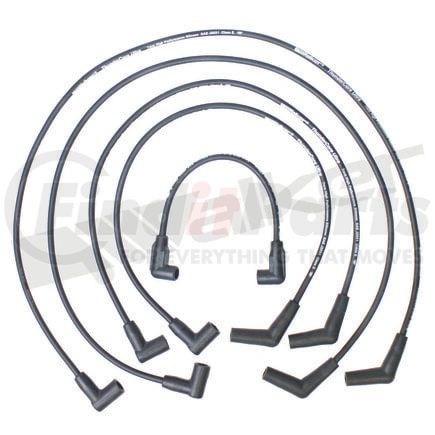 900-1586 by WALKER PRODUCTS - ThunderCore-Ultra 900-1586 Spark Plug Wire Set