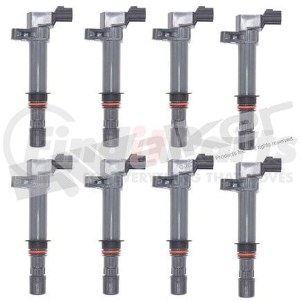 921-2002-8 by WALKER PRODUCTS - Ignition Coils receive a signal from the distributor or engine control computer at the ideal time for combustion to occur and send a high voltage pulse to the spark plug to ignite the fuel air mixture in each cylinder.