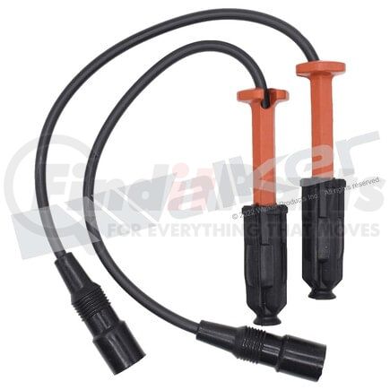 924-1837 by WALKER PRODUCTS - ThunderCore PRO Spark Plug Wire Sets carry high voltage current from the ignition coil and/or distributor to the spark plug to ignite the fuel air mixture in each cylinder.  They are a vital component of efficient engine operation.