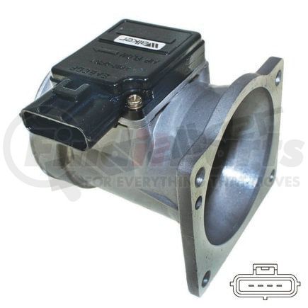 245-1039 by WALKER PRODUCTS - Walker Products 245-1039 Mass Air Flow Sensor Assembly