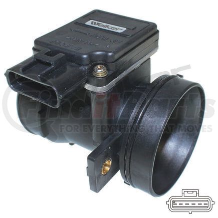 245-1099 by WALKER PRODUCTS - Mass Air Flow Sensors measure the amount of air by weight through changing voltages or frequencies and send this information to the onboard computer. The computer uses this and other inputs to calculate the correct amount of fuel delivered.