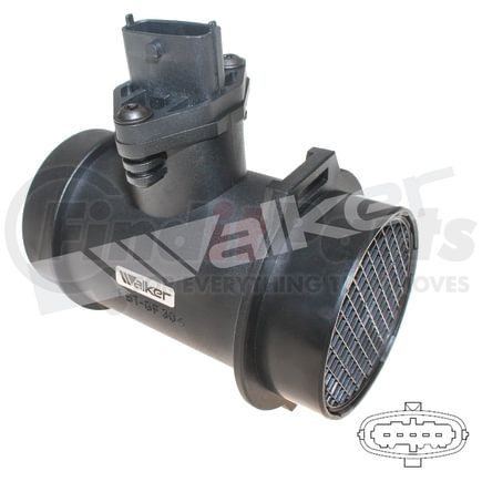 245-1249 by WALKER PRODUCTS - Walker Products 245-1249 Mass Air Flow Sensor Assembly