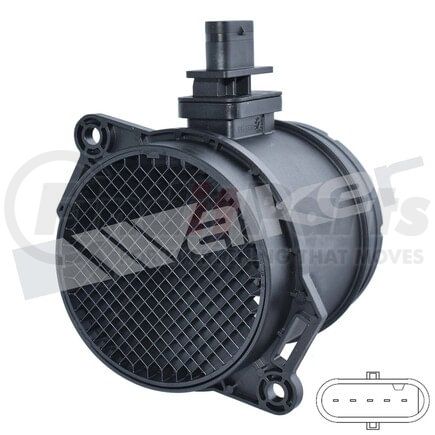 245-1451 by WALKER PRODUCTS - Walker Products 245-1451 Mass Air Flow Sensor Assembly