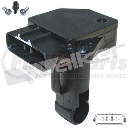 245-1662 by WALKER PRODUCTS - Walker Products 245-1662 Mass Air Flow Sensor, Sensor Only