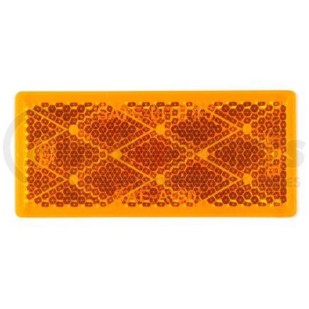 40303 by GROTE - Stick-On Rectangular Reflectors, Amber