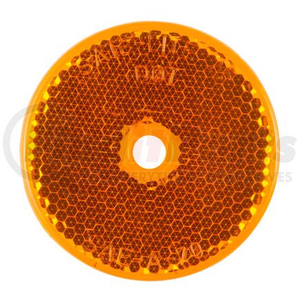 41013 by GROTE - Sealed Center-Mount Reflector, 2" Amber