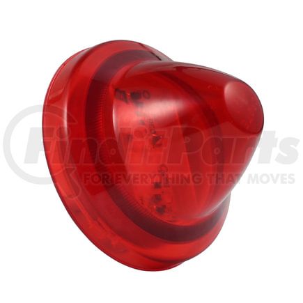 Grote 47222 Side Marker Light CLR/MKR LMP,2.5",RED,SUPERNOVALED,BEEHV