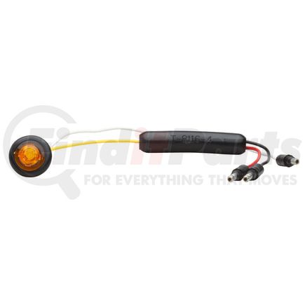 49363 by GROTE - Dual Intensity MicroNova® Dot LED Clearance / Marker Lamp, Slim-Line with Grommet, Yellow