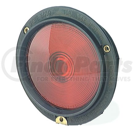 50502 by GROTE - STT LAMP, RED, RUBBER HSING, DOUBLE CONTACT