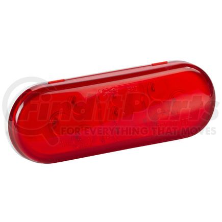 54132 by GROTE - SuperNova 9-Diode Oval LED Stop Tail Turn Light - Male Pin, Red