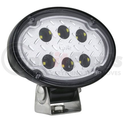 64W51 by GROTE - Trilliant(R) Oval LED Work Lights, Close Range, 2000 Lumens, Hard Shell Superseal, 9-32V