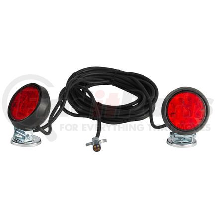 65432-4 by GROTE - Towing Kits, Heavy Duty SuperNova LED Magnetic Towing Kit, Red