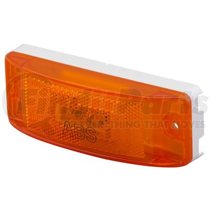 78403 by GROTE - SuperNova Sealed Turtleback II LED Clearance Marker Light - Yellow, ABS, Reflex Lens