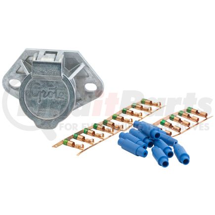 87270 by GROTE - Ultra-Pin Receptacle - 2 Hole Mount, with Terminal Kit