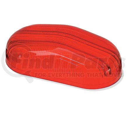 90062 by GROTE - REPLACEMENT LENS, RED, FOR 45192