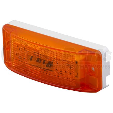 G2103 by GROTE - Hi Count Turtleback II LED Clearance Marker Light - Rectangular, Amber, .15 AMP