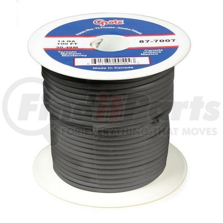 87-9003 by GROTE - Primary Wire, 18 Gauge, Grey, 100 Ft Spool