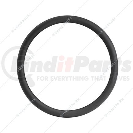 88149 by UNITED PACIFIC - Accessory Steering Wheel Cover - 18", Black, Leather, with 6 Screws