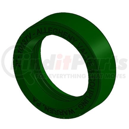 10137V by ALLEGHENY VALVE & COUPLING - Gasket: 2" EverGreen-FKM for Coupling