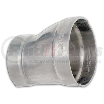 20431 by ALLEGHENY VALVE & COUPLING - Reducer: 4" x 3" Aluminum Eccentric Belled - Stamp-Welded -