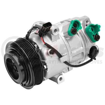 10A1582 by MANDO - New OE AC Compressor w/ Clutch & Pre-filled Oil, Direct Replacement