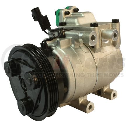 10A1006 by MANDO - New OE AC Compressor w/ Clutch & Pre-filled Oil, Direct Replacement