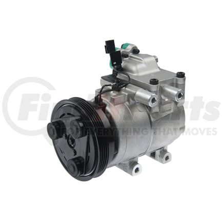 10A1008 by MANDO - New OE AC Compressor w/ Clutch & Pre-filled Oil, Direct Replacement