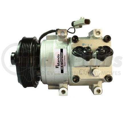 10A1016 by MANDO - New OE AC Compressor w/ Clutch & Pre-filled Oil, Direct Replacement