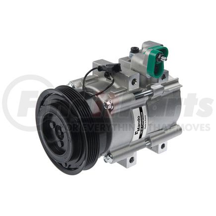 10A1018 by MANDO - New OE AC Compressor w/ Clutch & Pre-filled Oil, Direct Replacement