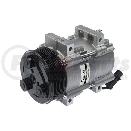 10A1031 by MANDO - New OE AC Compressor w/ Clutch & Pre-filled Oil, Direct Replacement