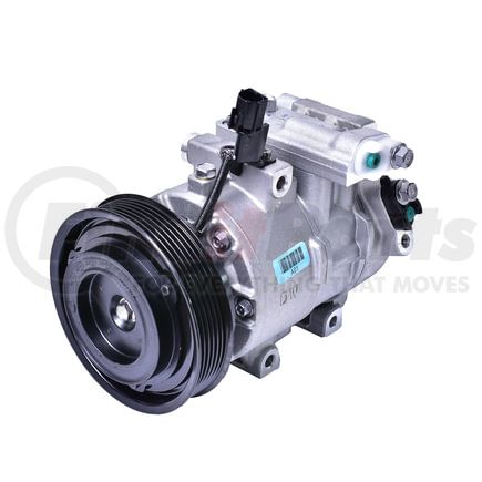 10A1045 by MANDO - New OE AC Compressor w/ Clutch & Pre-filled Oil, Direct Replacement