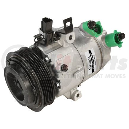 10A1421 by MANDO - New OE AC Compressor w/ Clutch & Pre-filled Oil, Direct Replacement