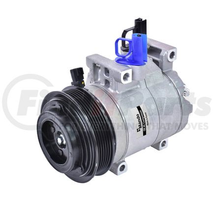 10A1442 by MANDO - New OE AC Compressor w/ Clutch & Pre-filled Oil, Direct Replacement