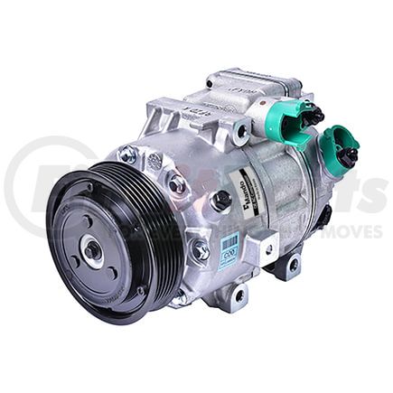 10A1446 by MANDO - New OE AC Compressor w/ Clutch & Pre-filled Oil, Direct Replacement