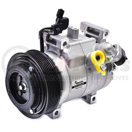 10A1522 by MANDO - New OE AC Compressor w/ Clutch & Pre-filled Oil, Direct Replacement