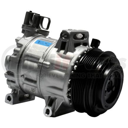 10A1555 by MANDO - New OE AC Compressor w/ Clutch & Pre-filled Oil, Direct Replacement