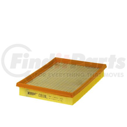 E818L by HENGST - Air filter insert