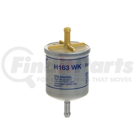 H163WK by HENGST - In-Line Fuel Filter