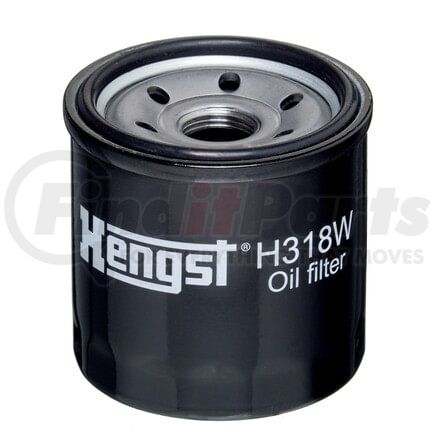 H318W by HENGST - Spin-On Oil Filter